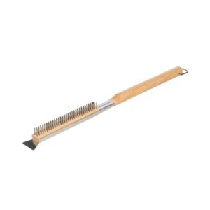 Pizza stone brush