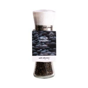 Black pepper in a grinder