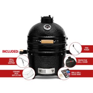 Kamado Bono Minimo, black
